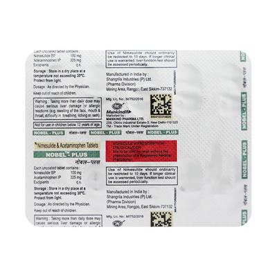 Nobel Plus Tablet 10'S