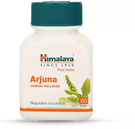 Himalaya Wellness Pure Herbs Arjuna Cardiac Regulation Tablet Bottle Of 60
