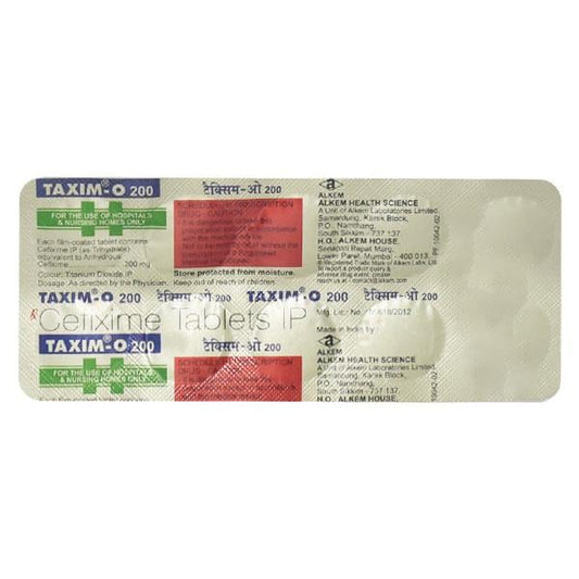 Taxim-O 200 Tablet 10's