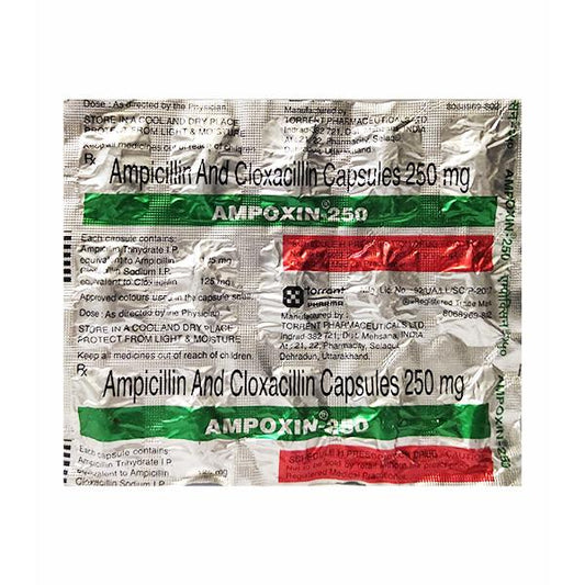 Ampoxin 250mg Capsule 15'S
