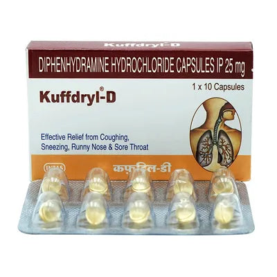 Kuffdryl-D Softgel Capsule 10's