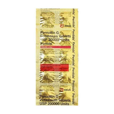 Pentids 200000IU Tablet 10's