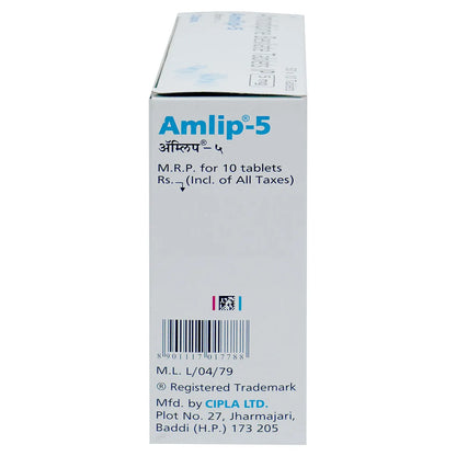 Amlip 5 Tablet 10