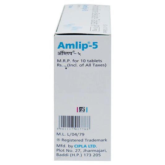 Amlip 5 Tablet 10
