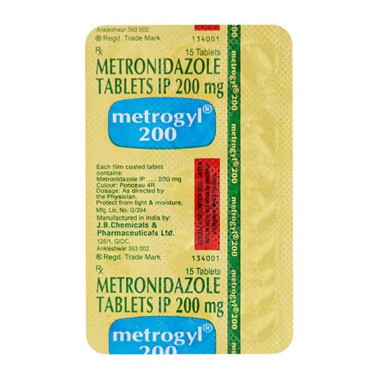 METROGYL 200 Tablet 20's