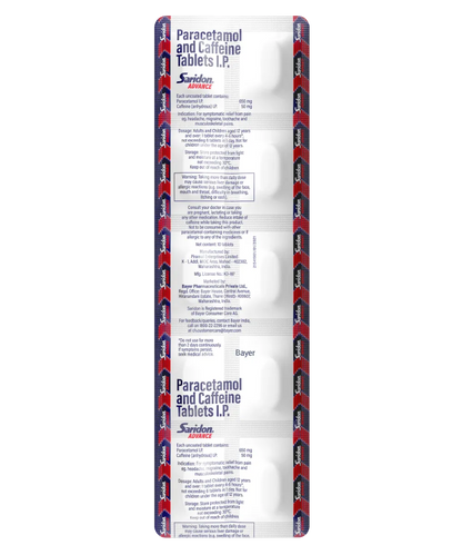 Saridon Advance Tablet 10