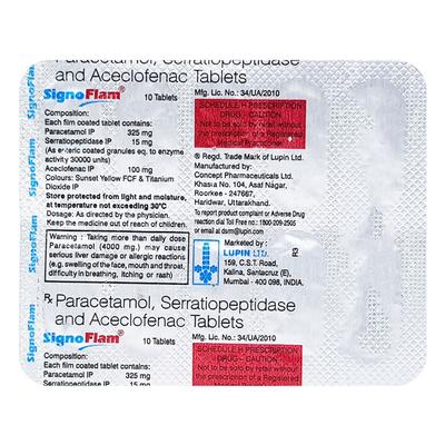 Signoflam Tablet 10'S