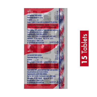 Avil 50mg Tablet 15'S