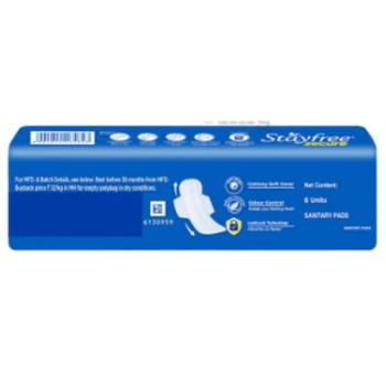 Stayfree Secure Cottony Soft Regular with Wings Sanitary Pad 6's