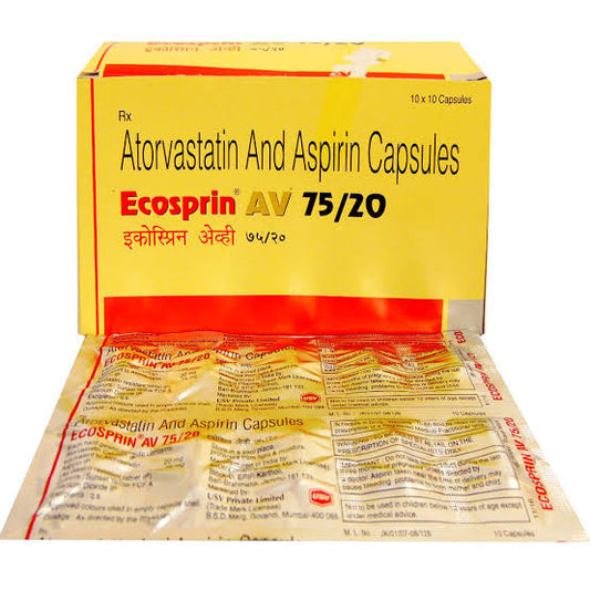 Ecosprin Av 75/20 Capsule 10
