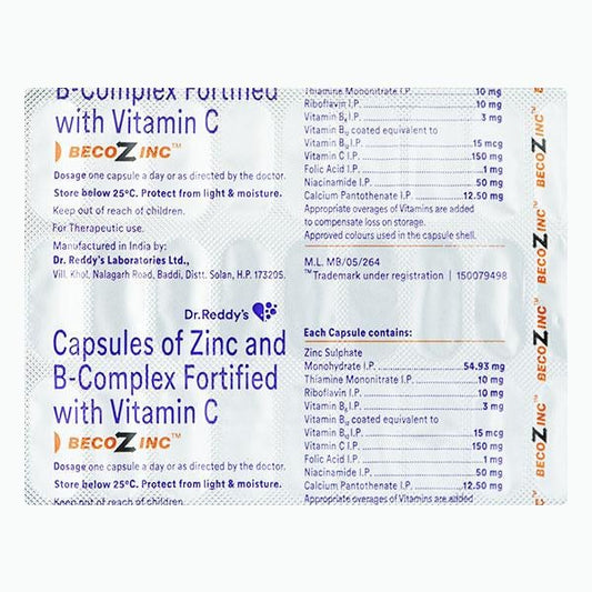Becozinc Capsule 30'S