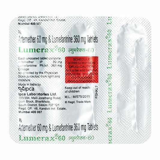 Lumerax 60mg Tablet 6'S