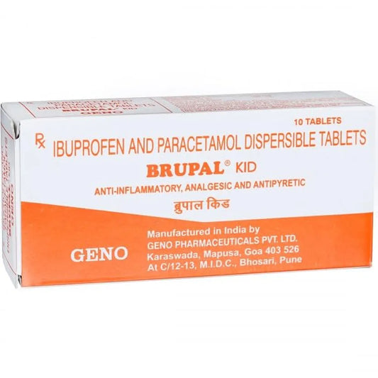 BRUPAL KID - Strip of 10 Tablets