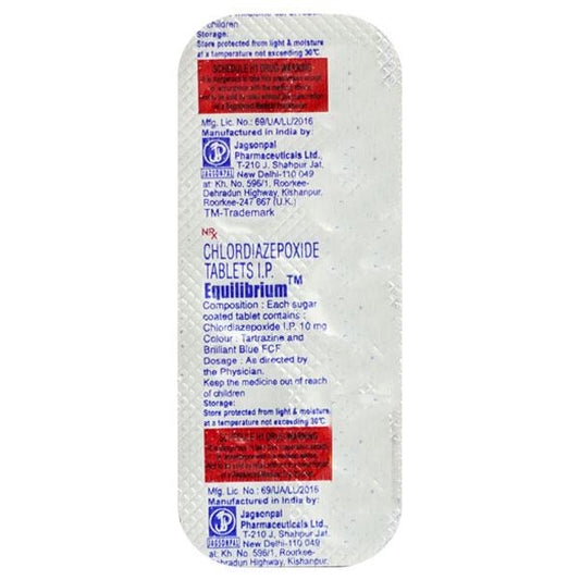 Equilibrium 10mg Tablet 10'S