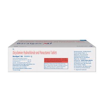 Baralgan NU Tablet 10'S