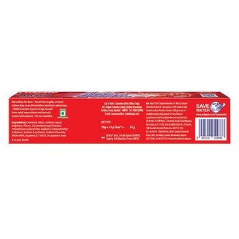 Colgate MaxFresh with Cooling Crystals Anticavity Toothpaste - Spicy Fresh (70 gm + 11 gm Free)