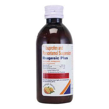 Ibugesic plus Strawberry Flavour Suspension 100ml