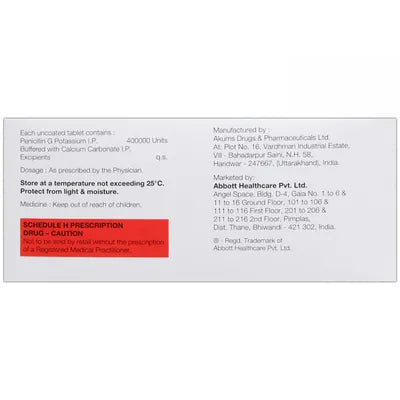 Pentids 400 Tablet 10's