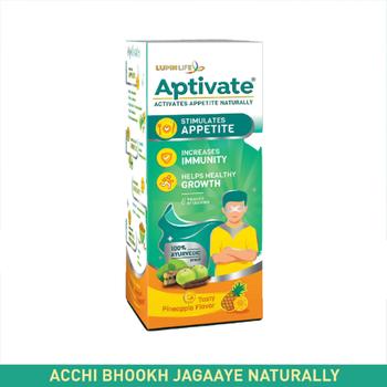 Aptivate Syrup - Tasty Pineapple Flavour 175 ml