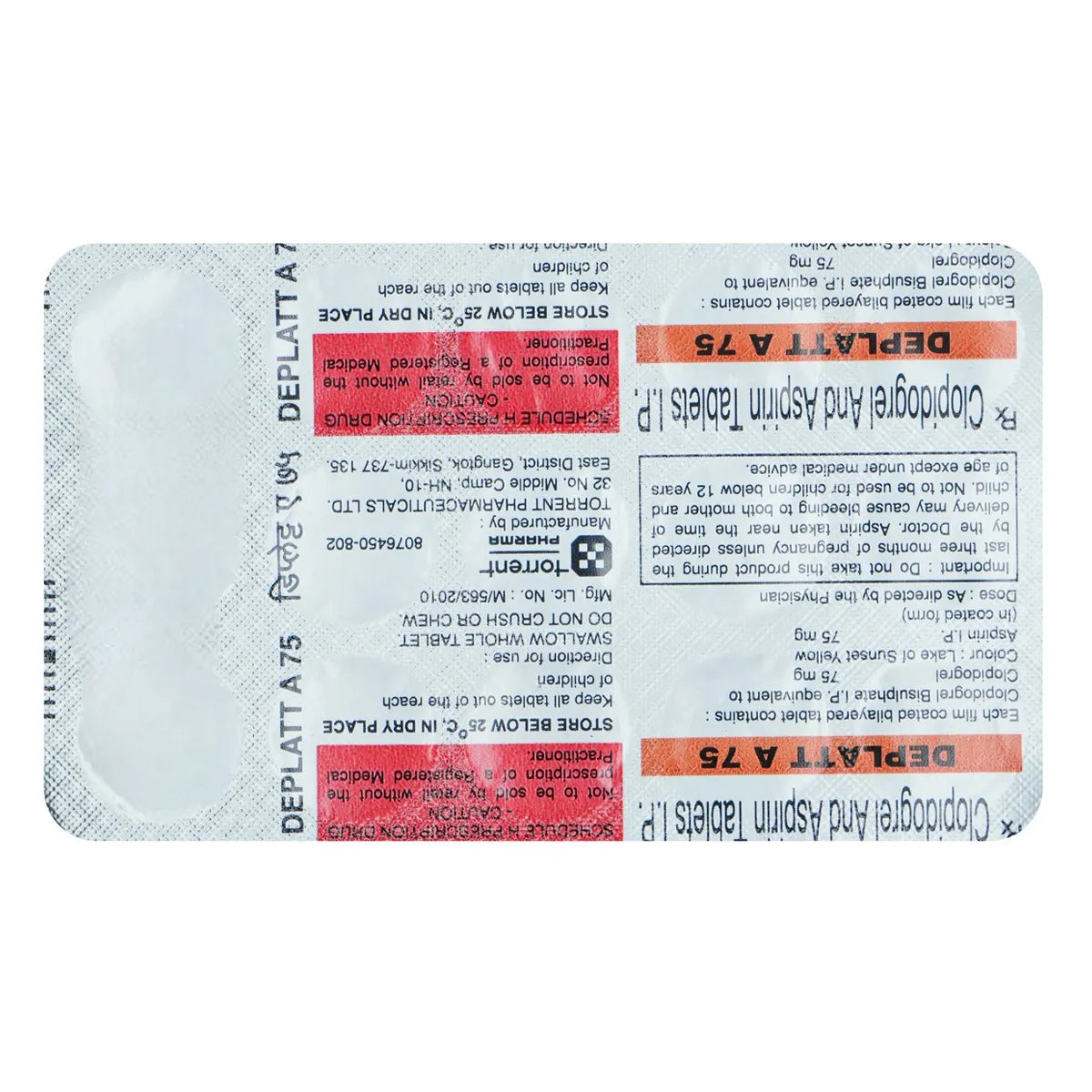 Deplatt A 75 Tablet 15