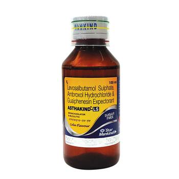 Asthakind LS Sugar Free Cola Flavour Expectorant 100ml