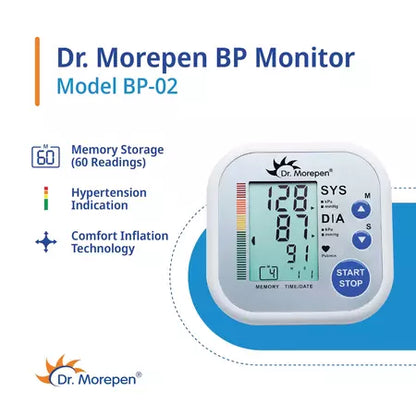 Dr. Morepen Bp-02 Blood Pressure Monitor