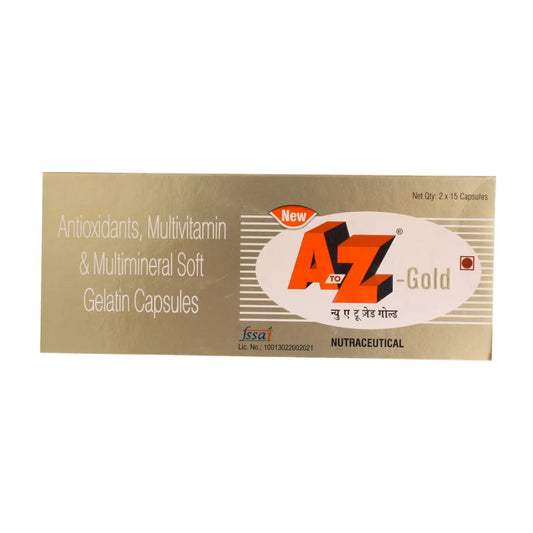 New A To Z Gold Capsule 15