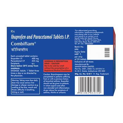 Combiflam Tablet 20'S