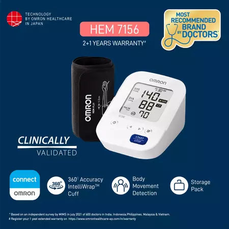 Omron Bp Monitor Hem 7156
