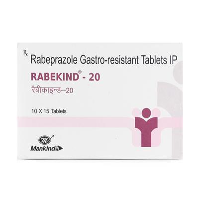 RABEKIND 20mg Tablet 15's