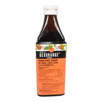 Dexorange Orange Flavoured Syrup 200ml