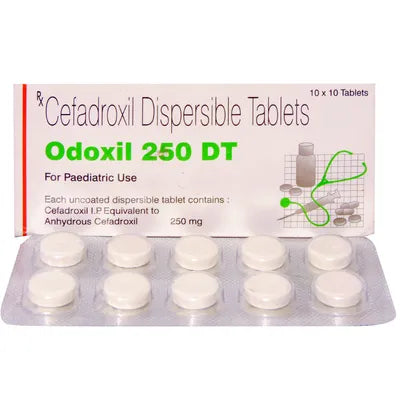 Odoxil DT 250mg Tablet 10'S