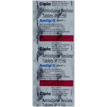 Amlip 5 Tablet 10