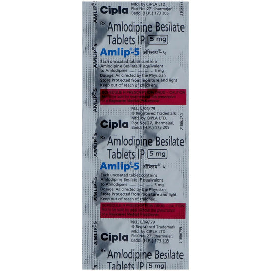 Amlip 5 Tablet 10