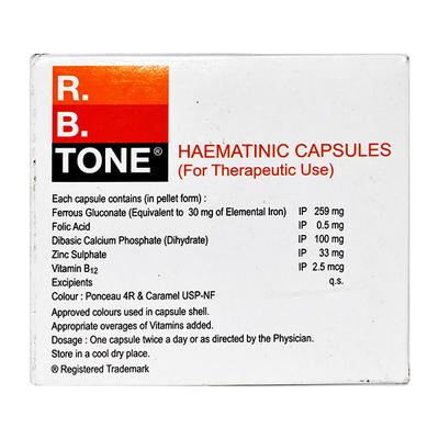 R B Tone Capsule 15'S