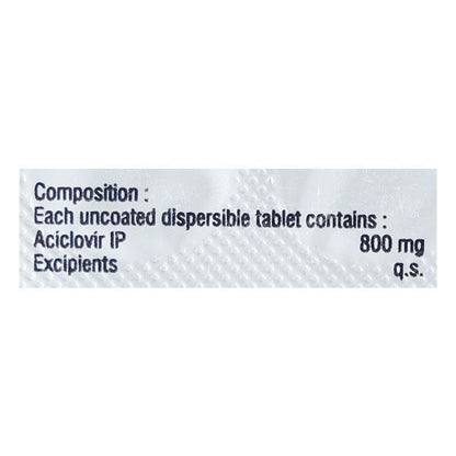 Herpikind 800mg Tablet 10'S